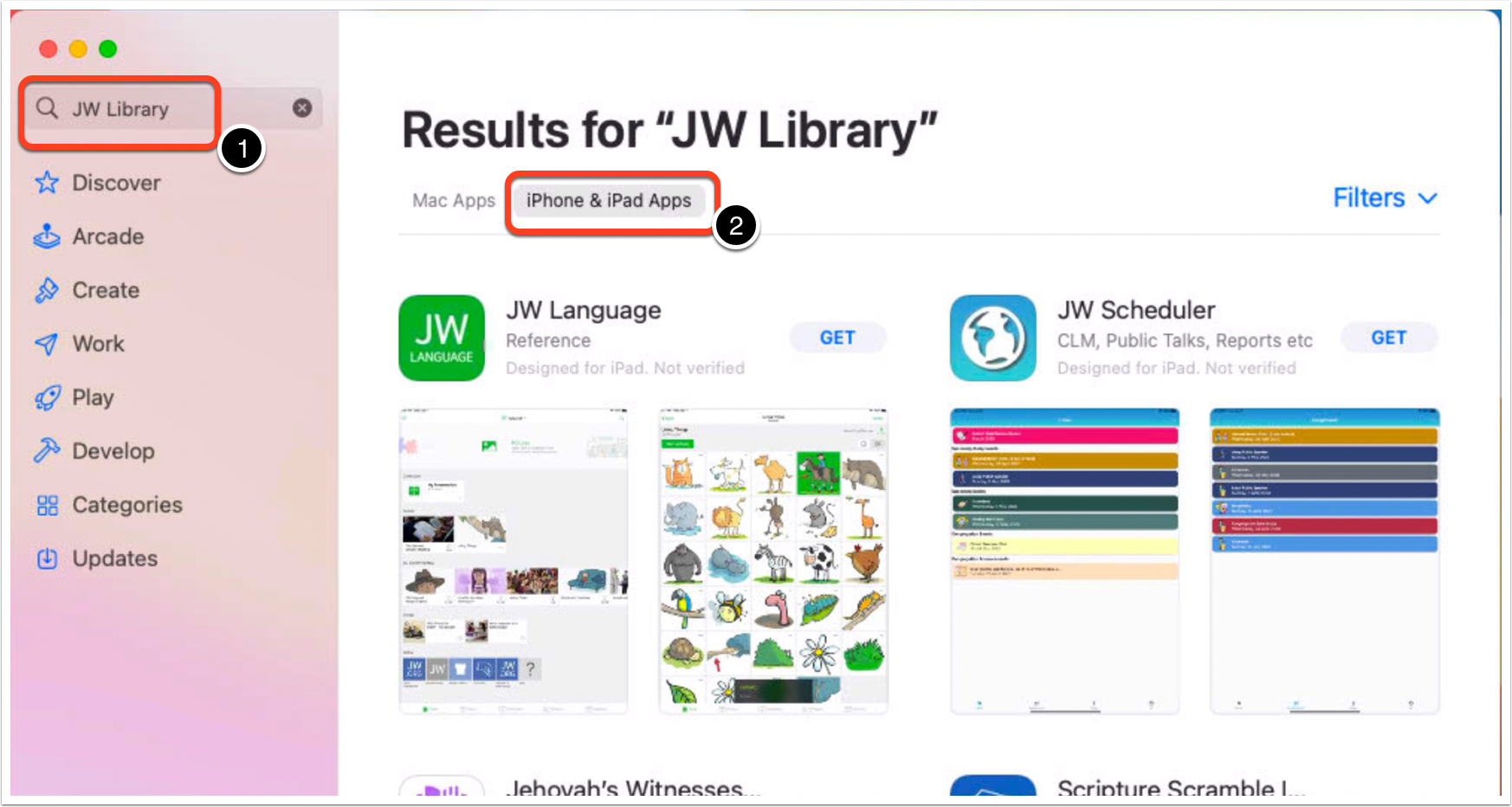 jw library app for laptop